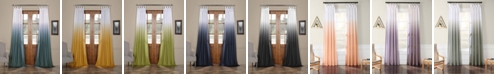 Exclusive Fabrics & Furnishings Ombre Semi Sheer Curtain Panel